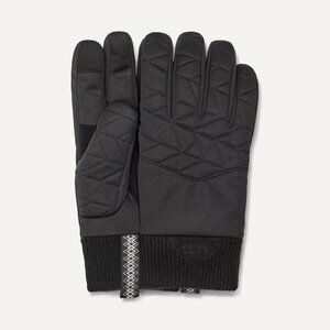 NWT UGG Men's Quilted Nylon Gloves Size Small